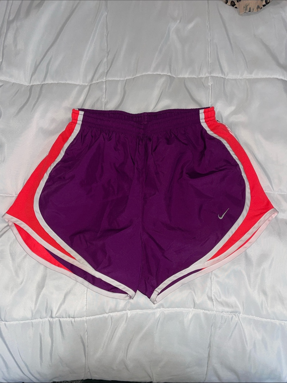 Nike Tempo Women’s Purple & Hot Pink Athletic Running Shorts